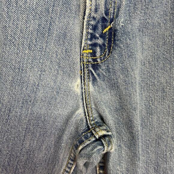 VTG Levis 90s Silver Tab Loose Fit Jeans USA Women’s 9/10 Med 29x29.5 Distressed - Picture 9 of 16